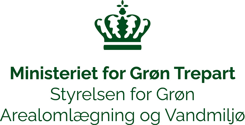 Styrelsen for grøn arealanvendelse og vandmiljø logo